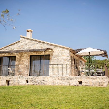 Bastide Toujours Dimanche, Maison De Vacances Avec Vue & Piscine Privee Gordes Eksteriør bilde