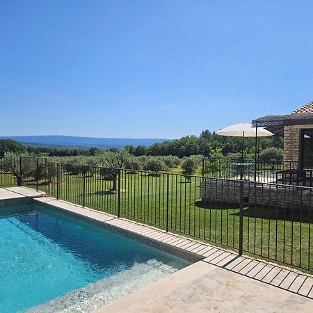 Bastide Toujours Dimanche, Maison De Vacances Avec Vue & Piscine Privee Gordes Eksteriør bilde