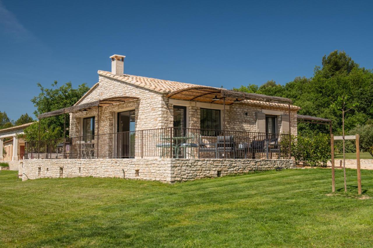 Bastide Toujours Dimanche, Maison De Vacances Avec Vue & Piscine Privee Gordes Eksteriør bilde