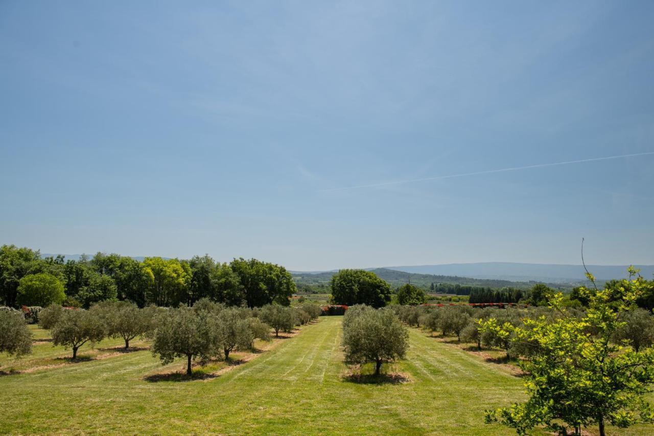 Bastide Toujours Dimanche, Maison De Vacances Avec Vue & Piscine Privee Gordes Eksteriør bilde
