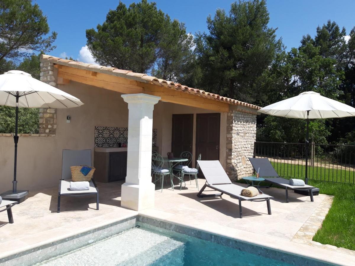 Bastide Toujours Dimanche, Maison De Vacances Avec Vue & Piscine Privee Gordes Eksteriør bilde