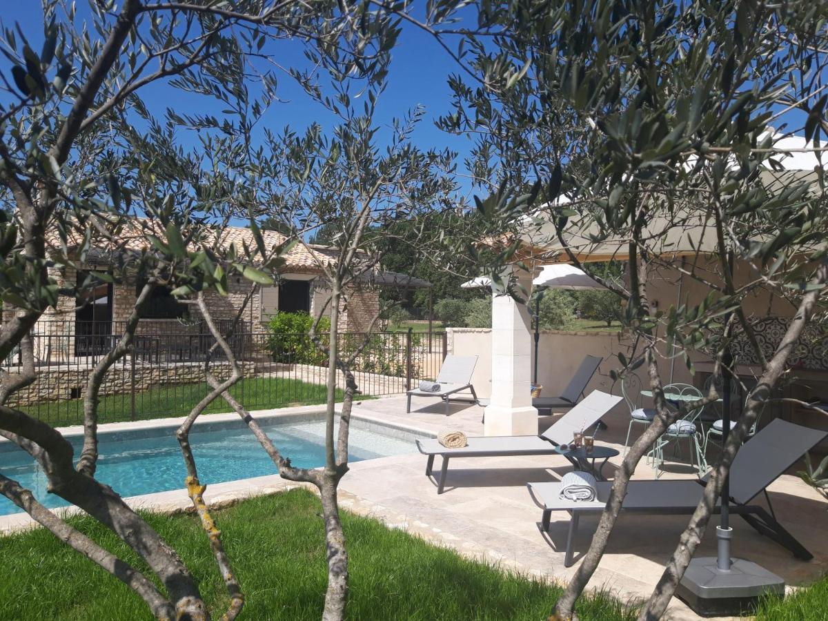 Bastide Toujours Dimanche, Maison De Vacances Avec Vue & Piscine Privee Gordes Eksteriør bilde