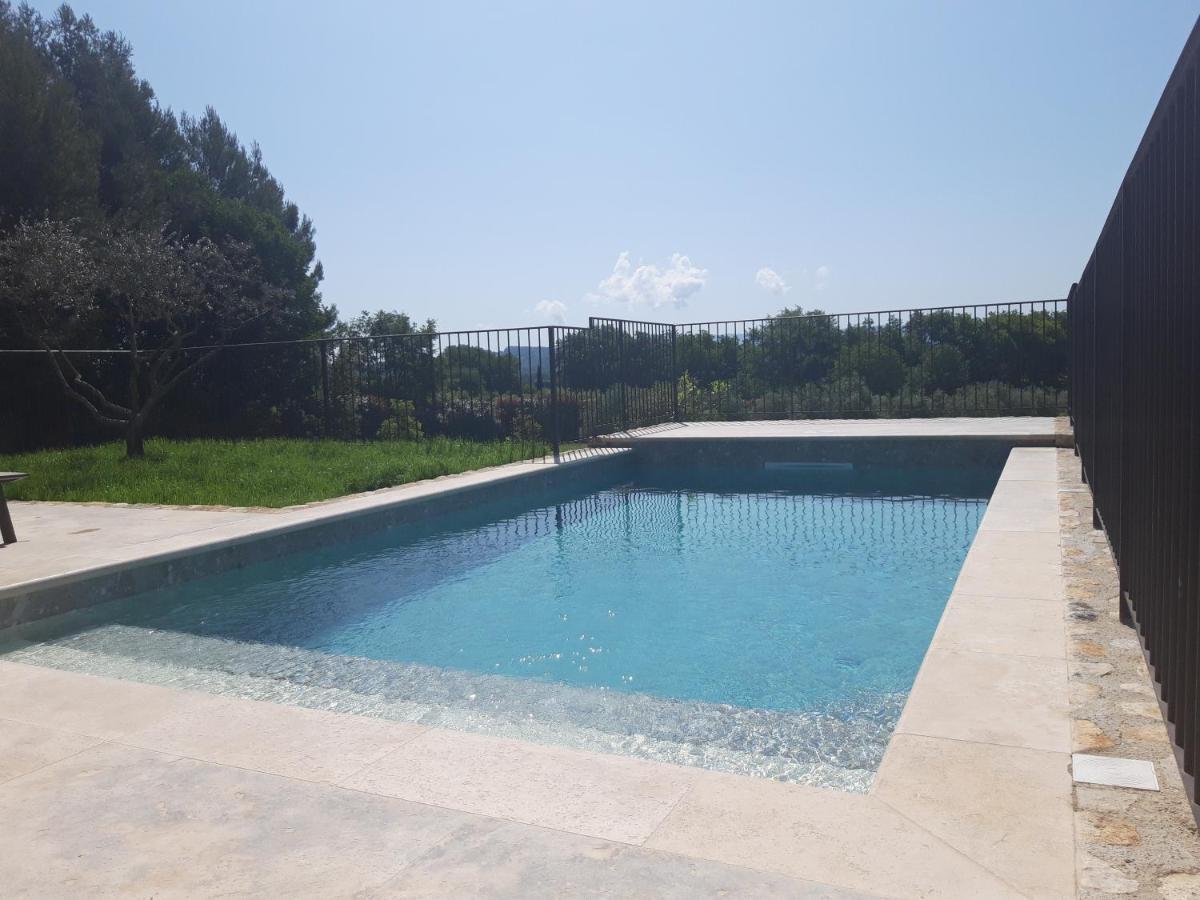 Bastide Toujours Dimanche, Maison De Vacances Avec Vue & Piscine Privee Gordes Eksteriør bilde
