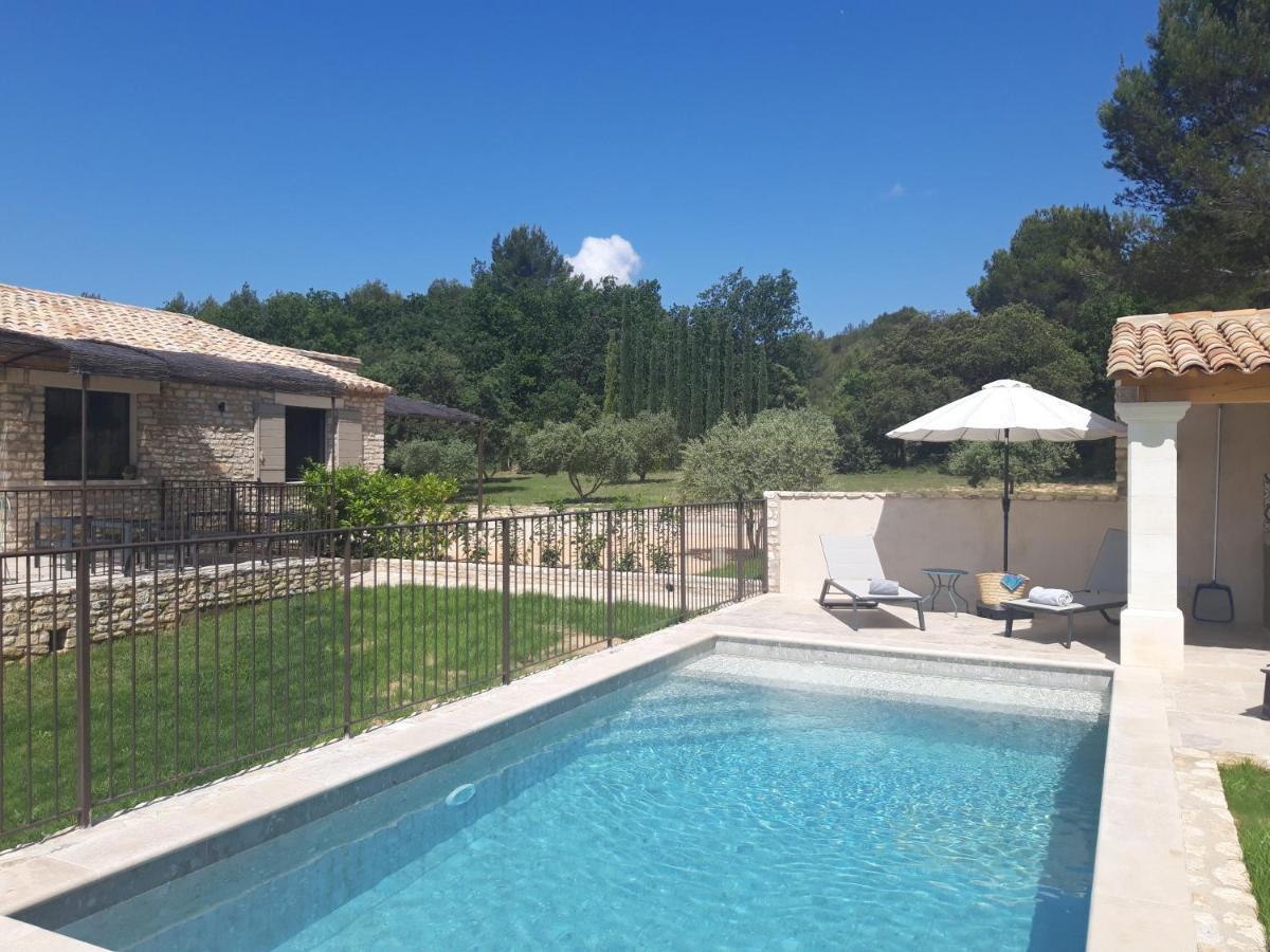 Bastide Toujours Dimanche, Maison De Vacances Avec Vue & Piscine Privee Gordes Eksteriør bilde