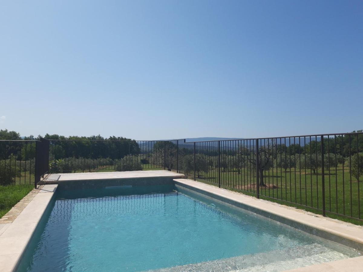 Bastide Toujours Dimanche, Maison De Vacances Avec Vue & Piscine Privee Gordes Eksteriør bilde