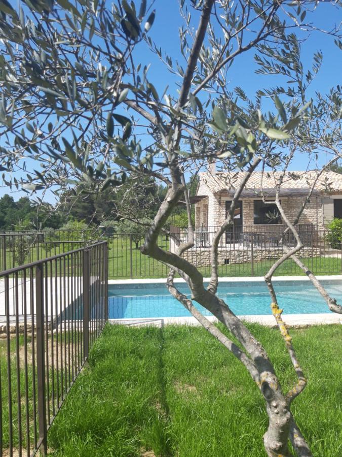 Bastide Toujours Dimanche, Maison De Vacances Avec Vue & Piscine Privee Gordes Eksteriør bilde