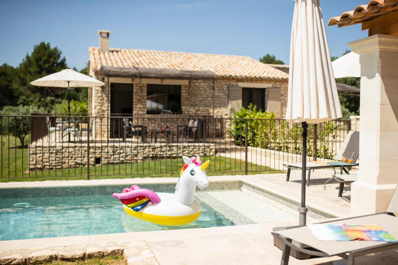 Bastide Toujours Dimanche, Maison De Vacances Avec Vue & Piscine Privee Gordes Eksteriør bilde