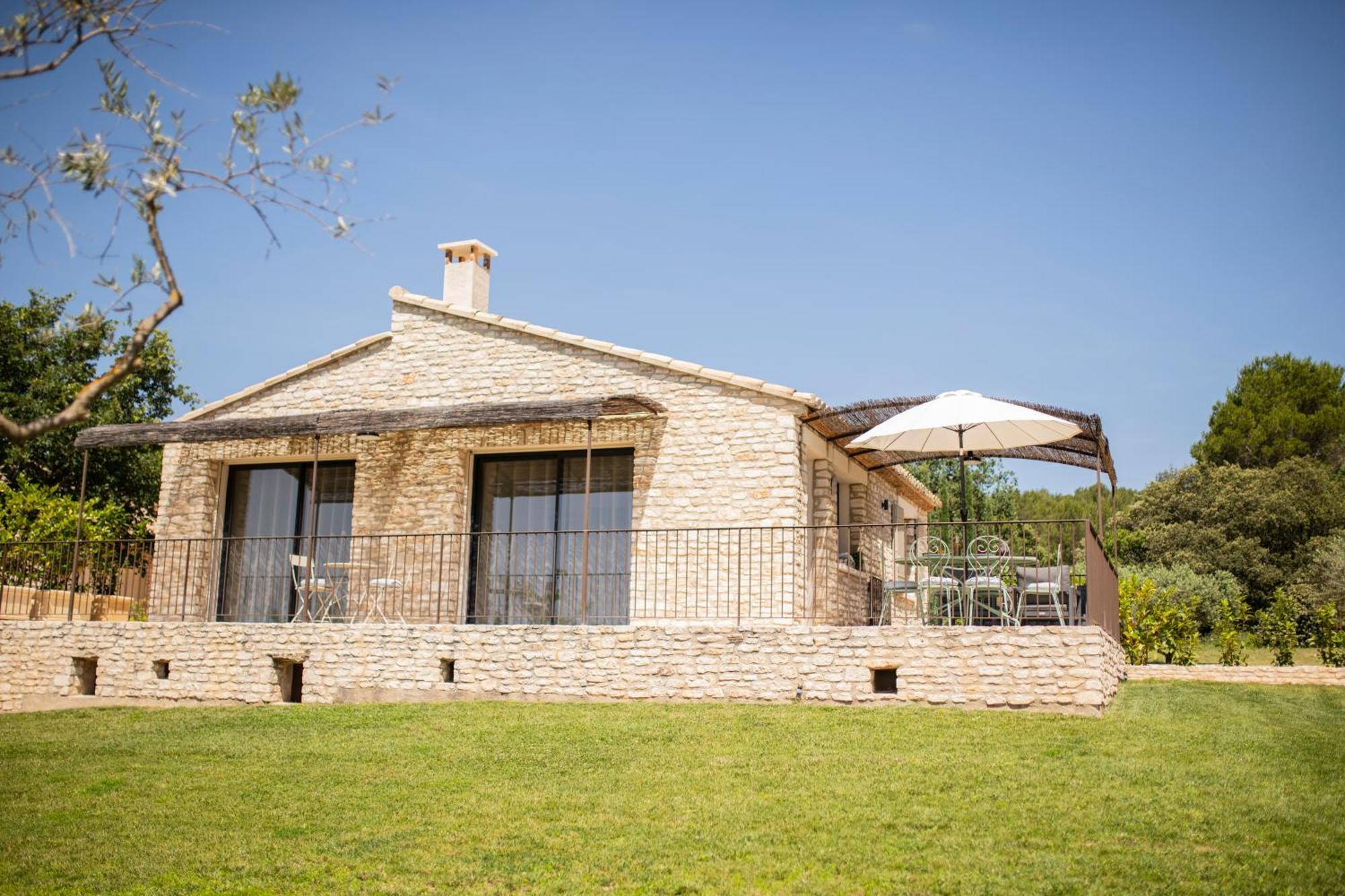 Bastide Toujours Dimanche, Maison De Vacances Avec Vue & Piscine Privee Gordes Eksteriør bilde