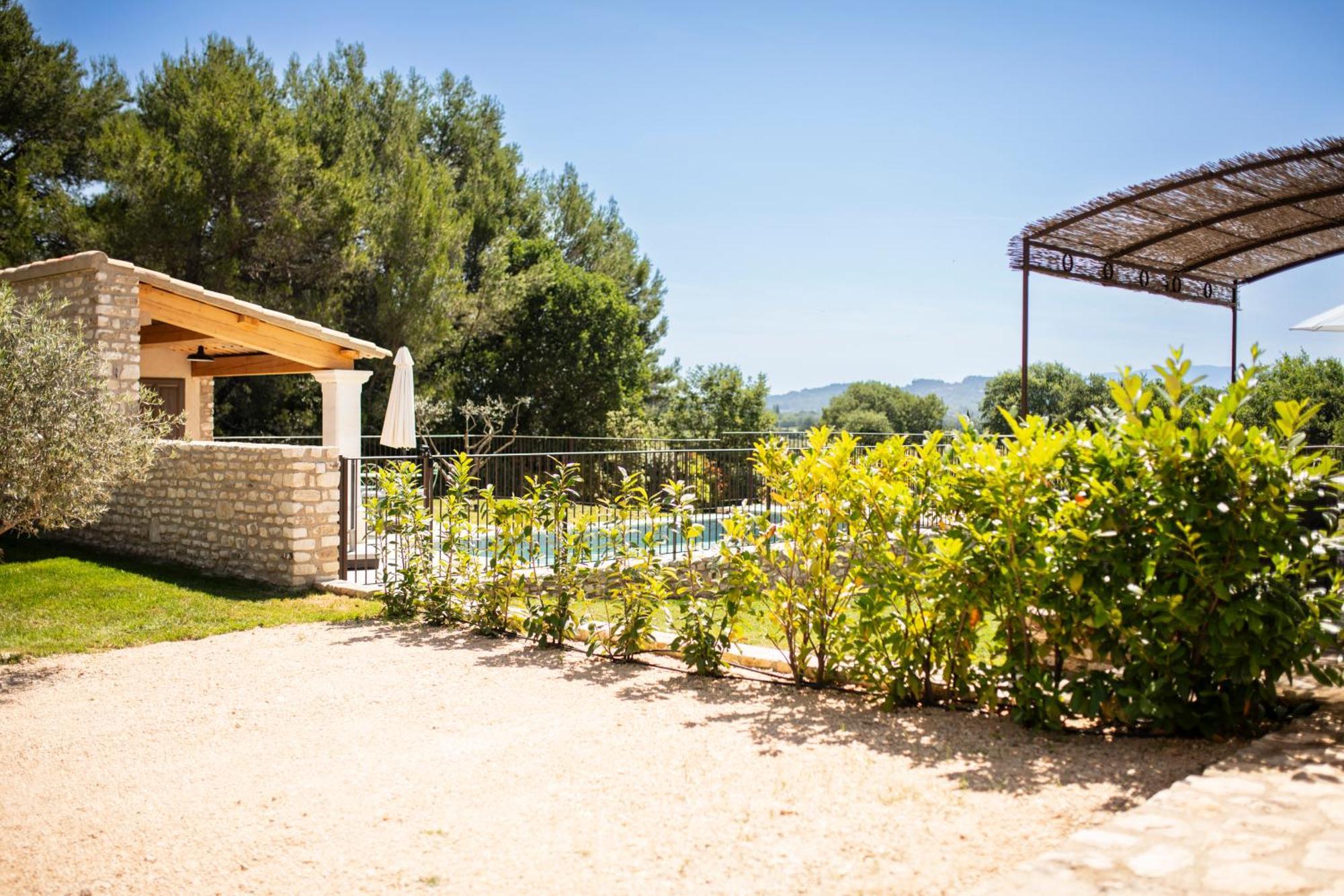 Bastide Toujours Dimanche, Maison De Vacances Avec Vue & Piscine Privee Gordes Eksteriør bilde